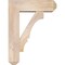 Ekena Millwork Balboa Craftsman Smooth Bracket w/ Offset Brace, Douglas Fir, 7 1/2"W x 24"D x 32"H BKT0806X24X32BOA04SDF - alternate 2